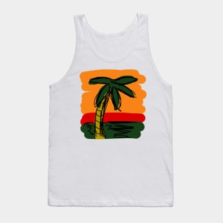 Palm Tree Tank Top